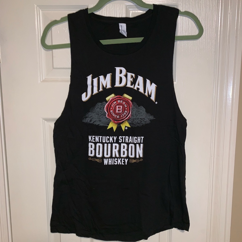 JIM BEAM TANK TOP, WHISKEY, ALCOHOL